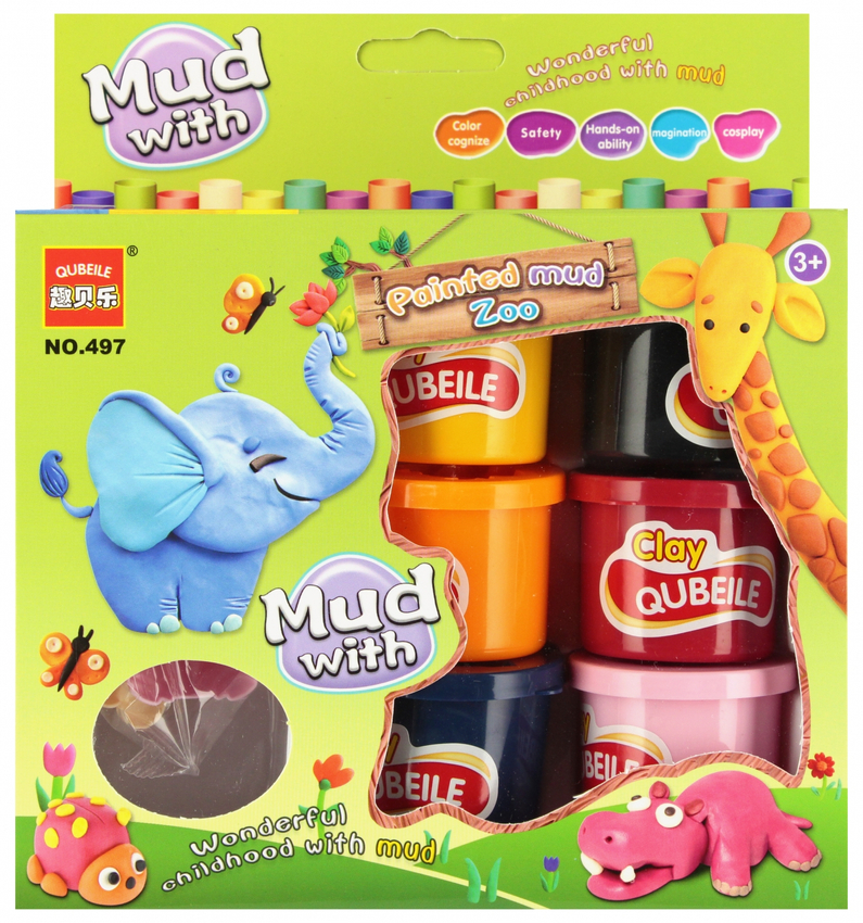 Masa Plastyczna + Akcesoria Zoo /Mega Creative