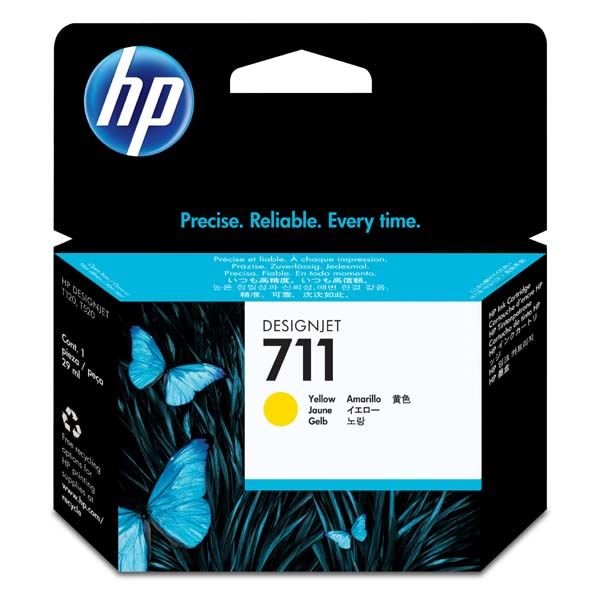 HP 711 [CZ132A] T120/T150/T520 Yellow (Oryg.)