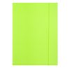 Teczka z gumką OFFICE PRODUCTS Fluo soft touch karton/lakier A4 320gsm 3-skrz., mix kolorów