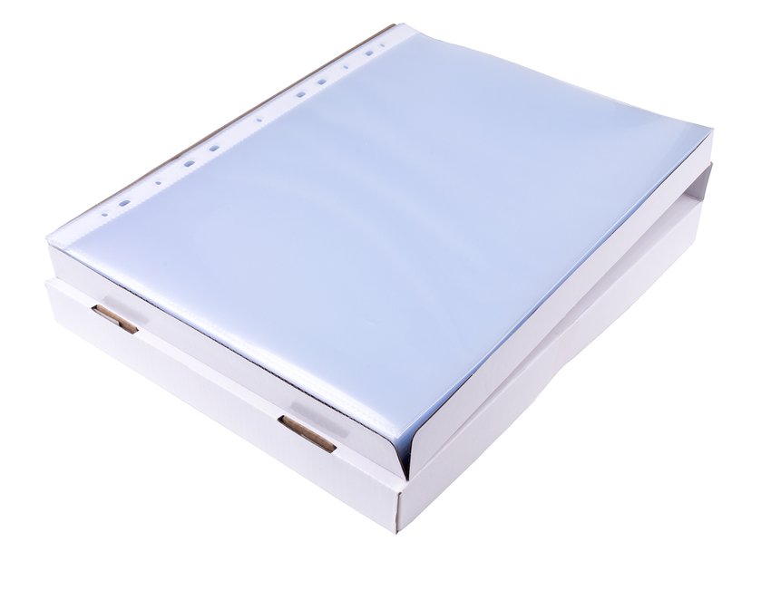 Koszulki na dokumenty DONAU PP A4 krystal 150mikr., 50szt., w pudełku