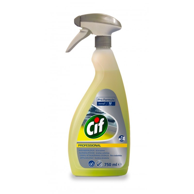 Płyn do czyszczenia CIF Professional Odtłuszczacz 750ml  /Cif