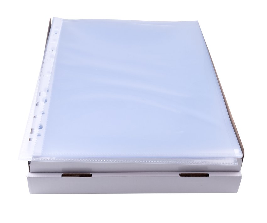 Koszulki na dokumenty DONAU PP A4 krystal 150mikr., 50szt., w pudełku