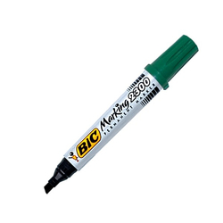 Marker Permanentny Bic 2300 Ścięty Zielony