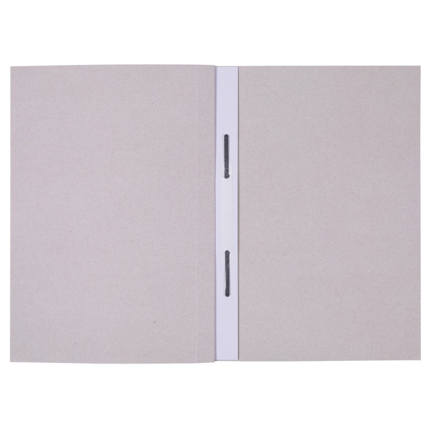 Skoroszyt OFFICE PRODUCTS Budget karton z oczkiem nadruk 1/1 A4 250gsm biały