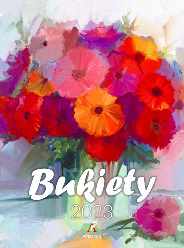 Kalendarz B4 Bukiety /Artsezon