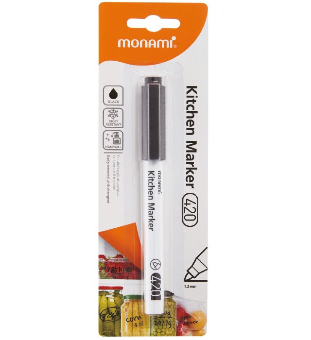 Marker do kuchni Kitchen 420 czarny MonAmi (2080154502)