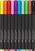 Pisaki Pędzelkowe Black Edition 10 Kol. Faber-Castell