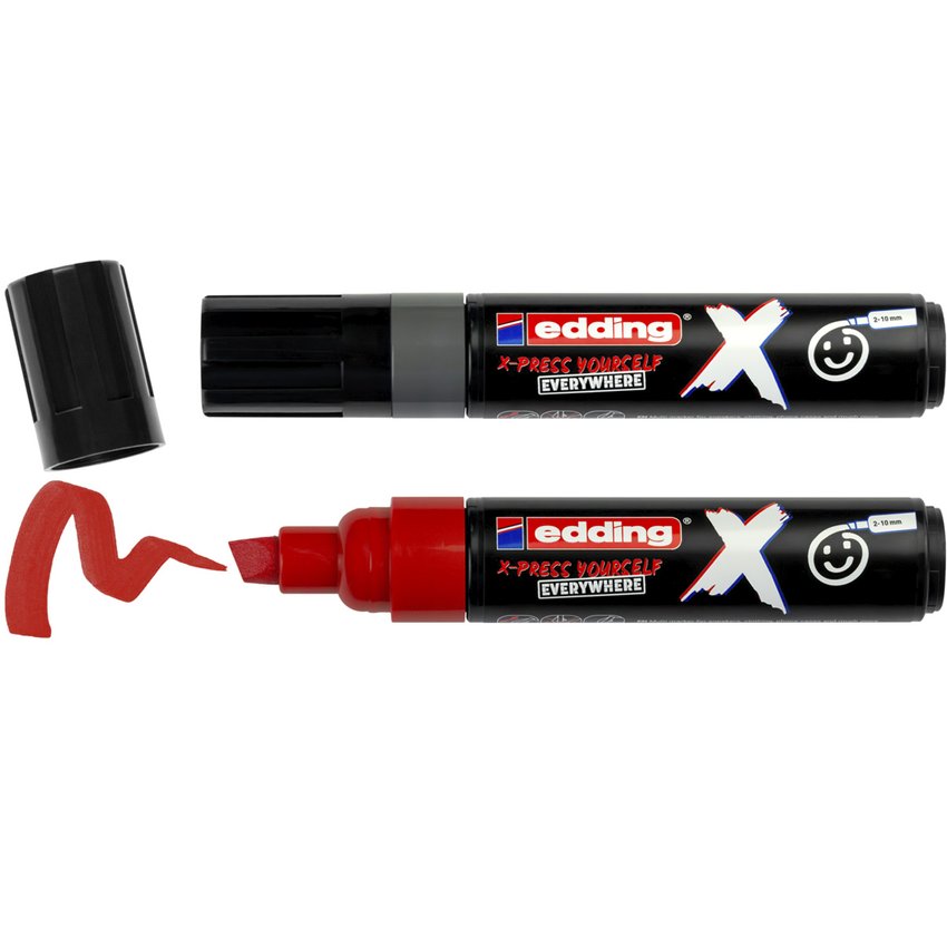 Multi marker e-6900 EDDING szary i czerwony zestaw 2 szt.