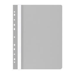Skoroszyt A4 PP z Europ. A'25 Szary /Office Products