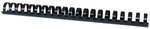 Grzbiety Do Bindowania Office Products A4 25mm (240 Kartek) 50 Szt. Czarne