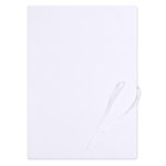 Teczka wiązana OFFICE PRODUCTS Premium karton A4 350gsm 3-skrz., biała