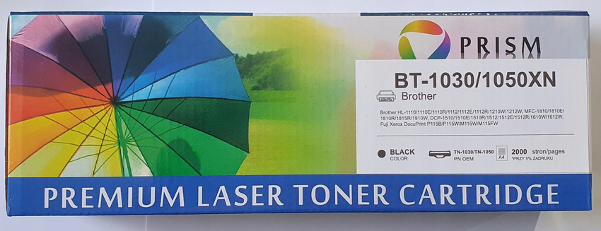 Toner do Brother TN-1030/1050XN Black /Prism