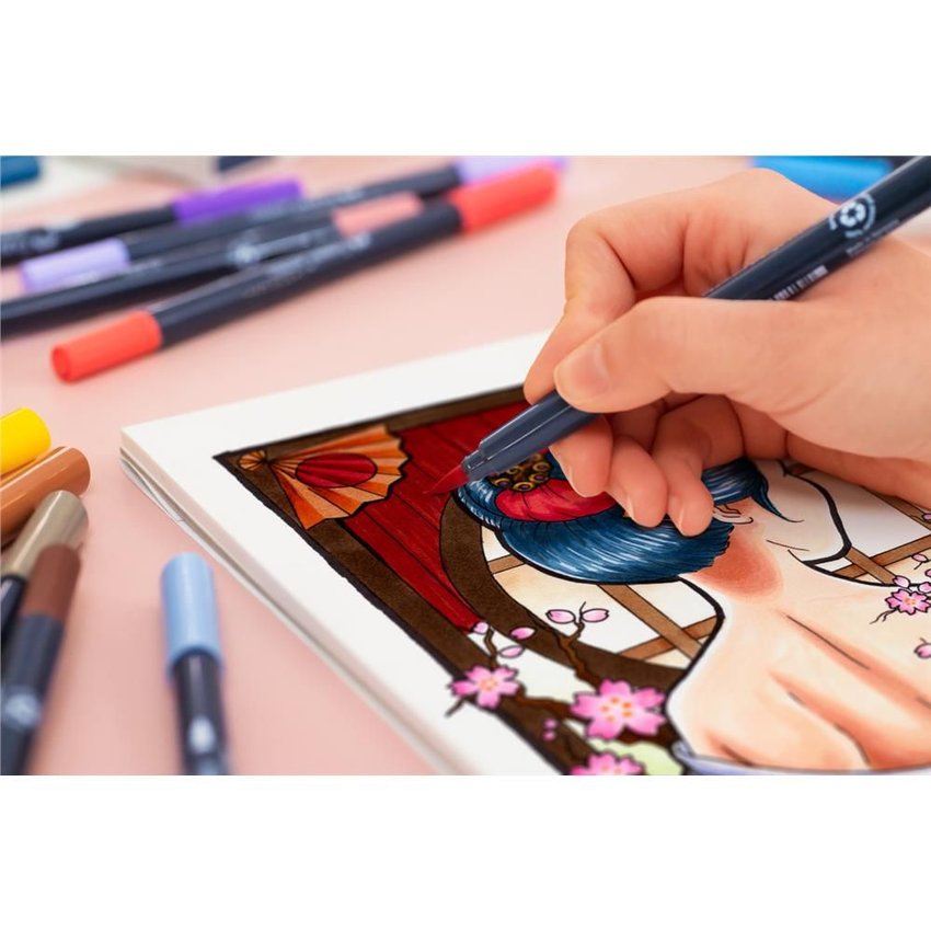 Pisak Goldfaber Sketch Dwustronny, Display 120 Szt. Faber-Castell