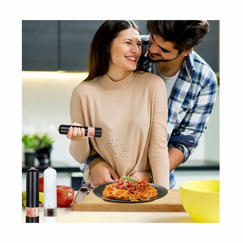 Młynek do Pieprzu Elektryczny Malabar Biały /Esperanza