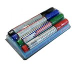 Markery Suchościeralne Granit 4kol. + Magnes