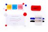Flipchart 3W1 Memobe, Regulowany, Suchościeralny Magnetyczny, 69X108Xh110-185 Cm