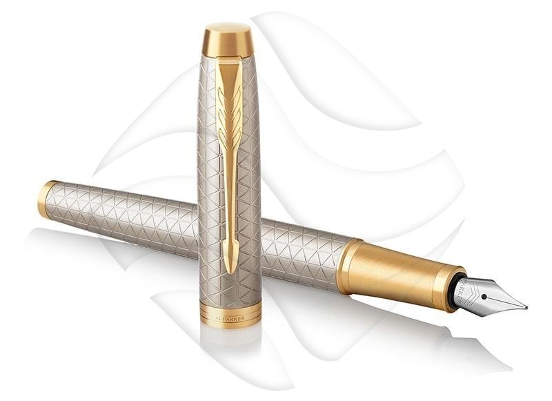 Parker Pióro Wieczne IM Premium Warm Grey GT FP (M) [1931685]