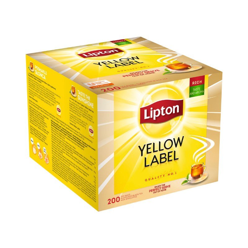 Herbata Lipton Yellow Label 200 Torebek