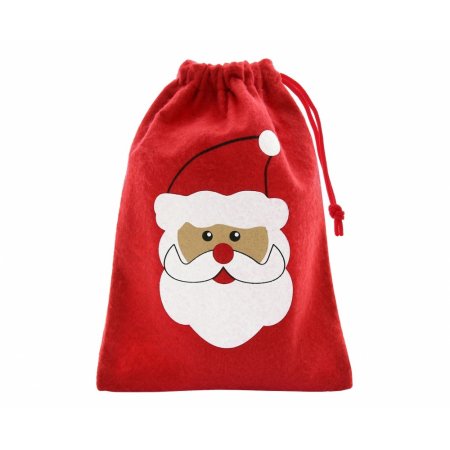 Worek Na Prezenty 18x24 Mikołaj