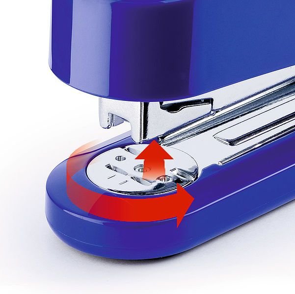 Zszywacz Novus B4 Różowy  Z Pakietemstartowym Zszywek 24/6 Din Super