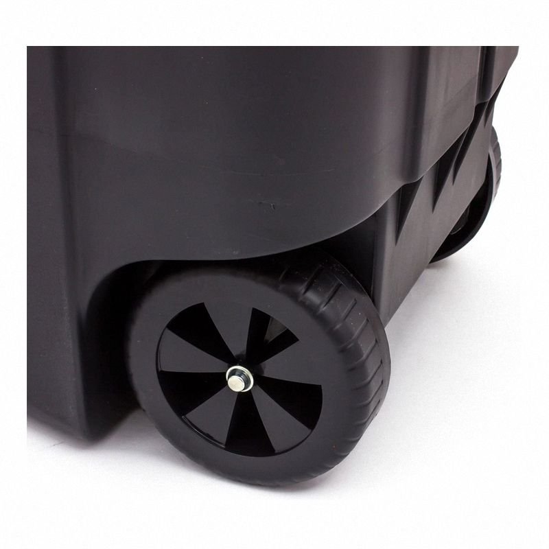 Curver 214125 pojemnik do segregacji 110L czarny zielony