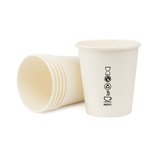 Kubek Papierowy Biały 250ml śr.80mm Bio 50szt.  /Love Nature