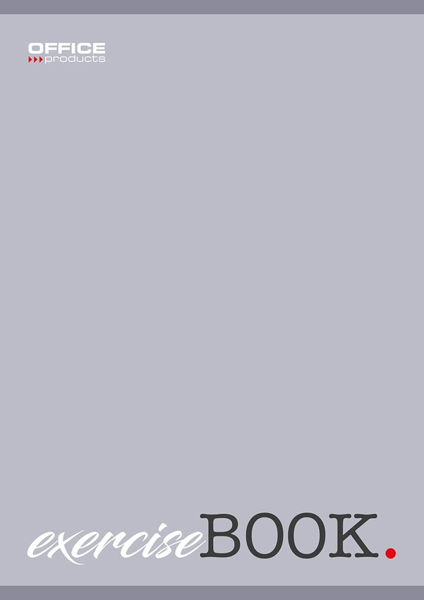 Zeszyt szkolny OFFICE PRODUCTS A5 w kratkę 60 kart., 60gsm mix kolorów