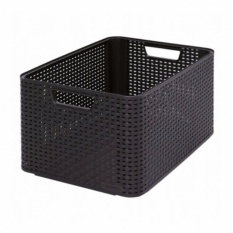 Kosz Style L ciemnobrązowy Curver 205850