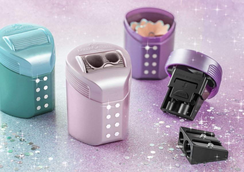 Temperówka Podwójna Rollon Sparkle Faber-Castell