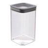 Curver Dry Cube pojemnik na sypkie 1.8L ciemnoszary transparentny
