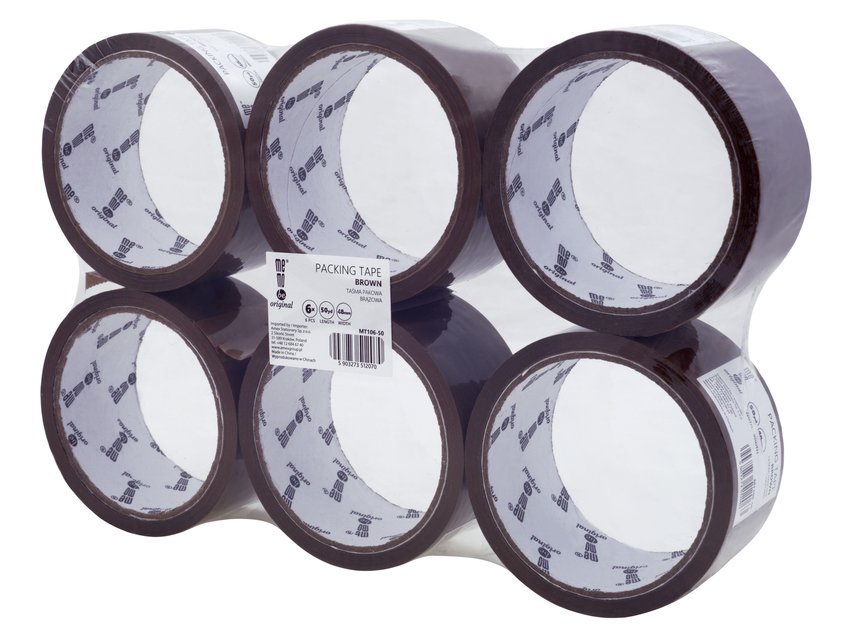 Taśma Pakowa Memobe 48Mm X 50Yd Brązowa