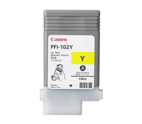 Canon PFI-102Y iPF500/600/700/LP17/24 Yellow (Oryg.)