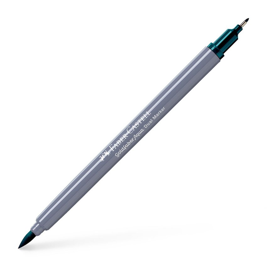 Pisak Akwarelowy Goldfaber Aqua Dwustronny Kol. 158 Faber-Castell
