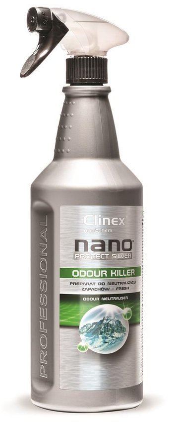 Clinex Nano Protect Silver środek neutralizujący zapachy Fresh 1L