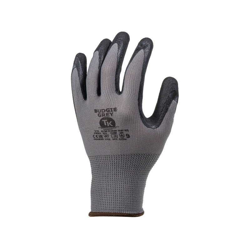 Rękawice TK Budgie Rozm. 8 Szare   /TK GLOVES
