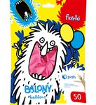 Balony Metalik 12 A'50 Różowy /Fiorello