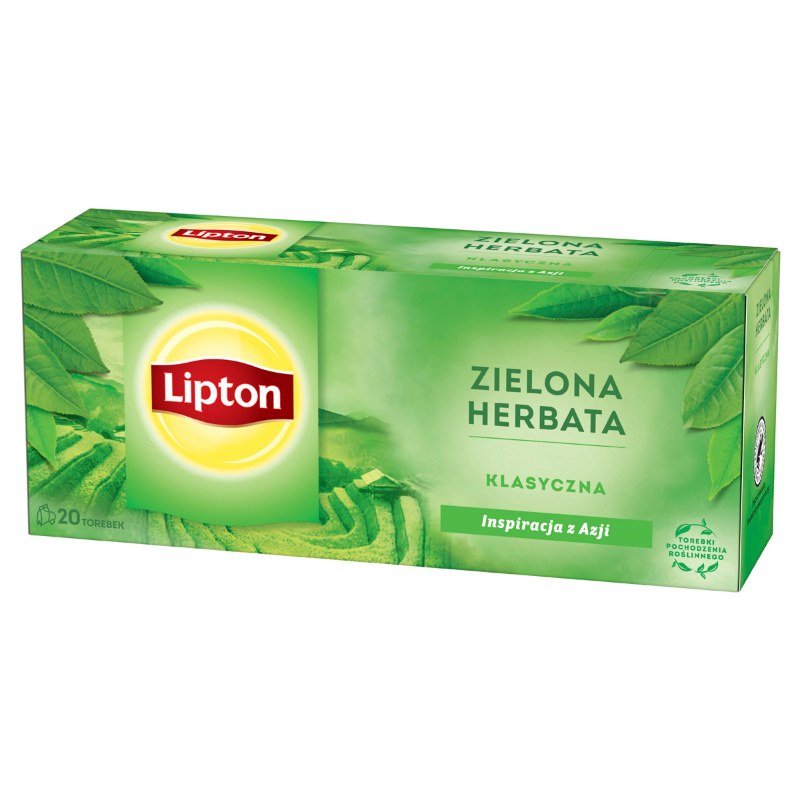 Herbata Lipton Zielona Klasyczna 20 Torebek