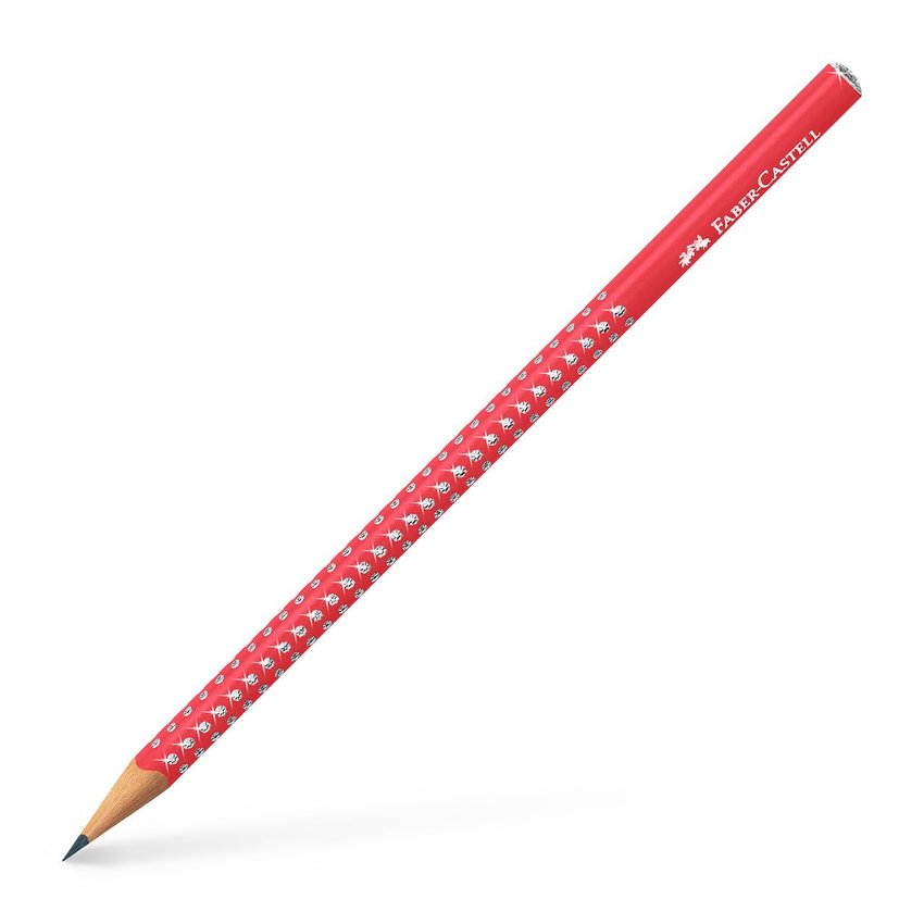 Ołówek Sparkle Pearly Czerwony (Candy Cane Red) Faber-Castell