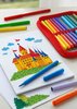 Flamastry Zamek 50 Kol. Op. Kartonowe Faber-Castell