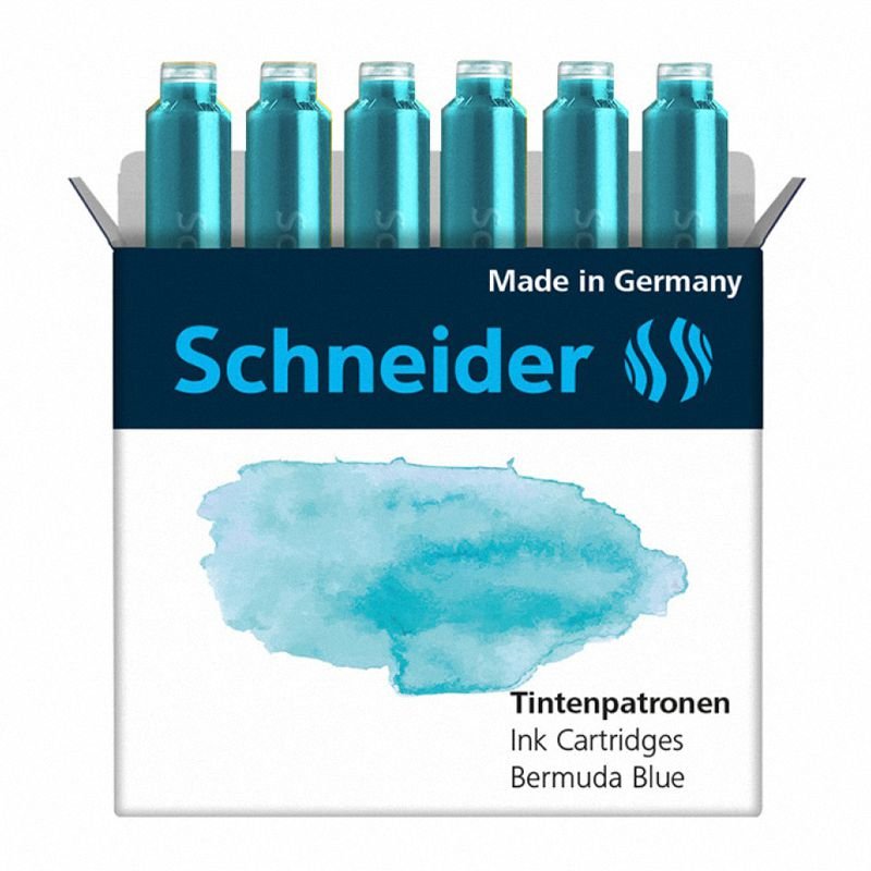 Naboje Do Piór Schneider 6 Szt. Morskie