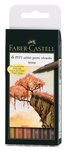 Pitt Artist Pen Terra 6 Kolorów Etui Faber-Castell