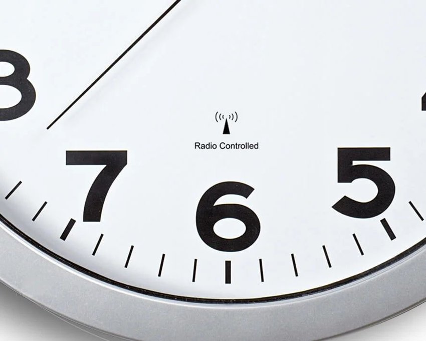 Zegar Ścienny Maulstep 35Rc Srebrny