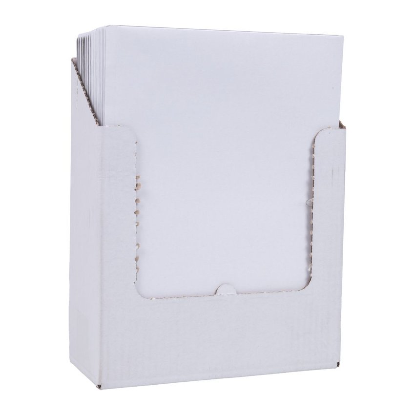 Teczka wiązana OFFICE PRODUCTS Premium karton A4 350gsm 3-skrz., biała