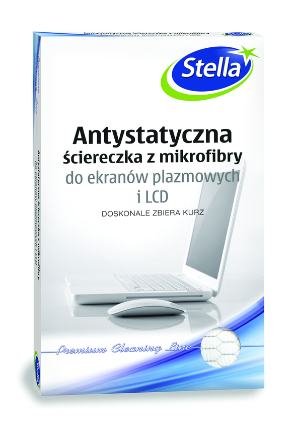 Ścierka z mikrofibry do LCD/Plazm /Stella