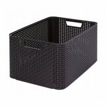 Kosz Style L ciemnobrązowy Curver 205850