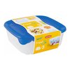 Curver Fresh&Go zestaw pojemników 0,25L 0,8L 1,7L niebieski