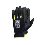 Rękawice Monterskie RS Feder Rozm. 7 Czarne  /RS-Schutz