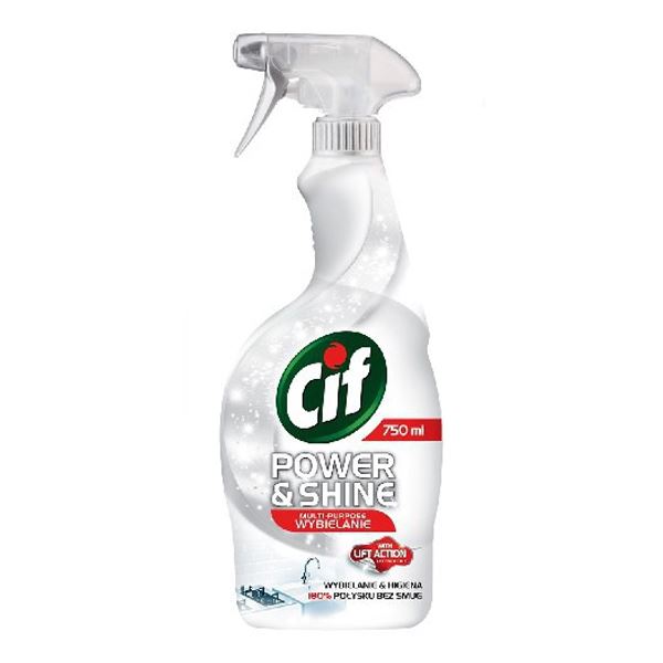 Cif Spray 750ml Power&Shine Wybielanie