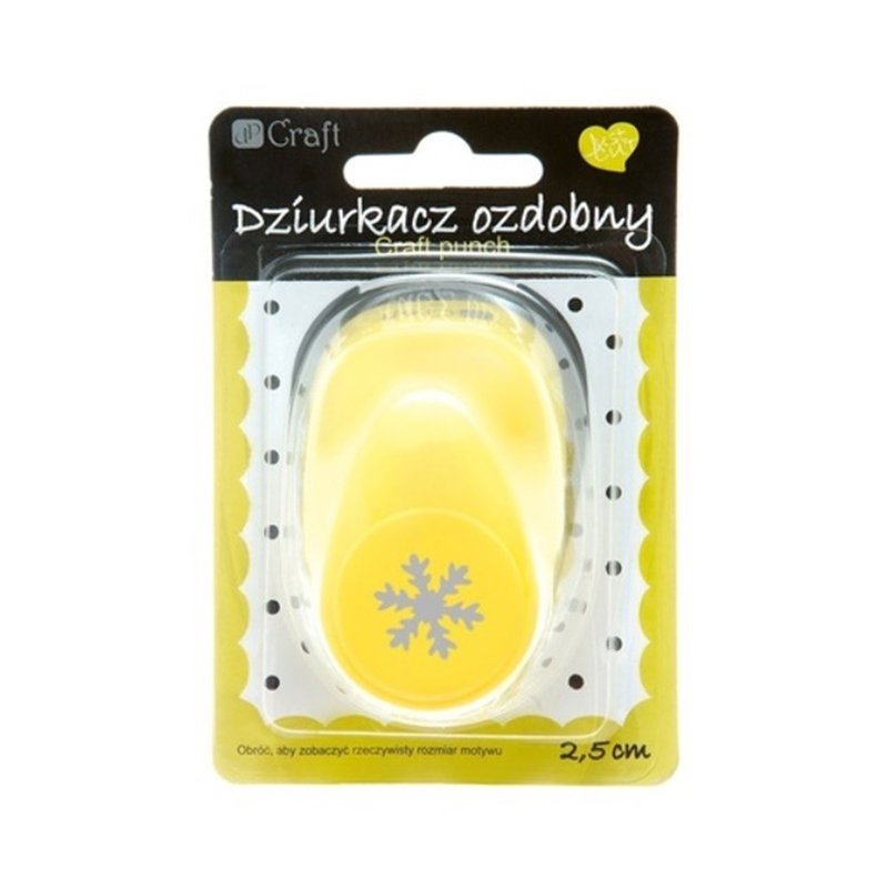 Dziurkacz Ozdobny 2.5cm [JCDZ-110-059] Śnieżynka /DpCraft