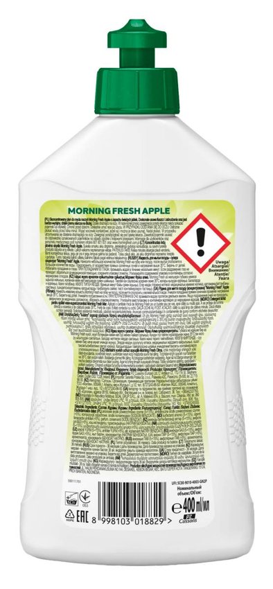 Płyn do naczyń MORNING FRESH jabłko 400ml